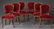 Set of Six French Louis XV Style Carved Walnut Dining