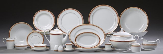 Ninety-Seven Piece Set of Chambord Limoges Porcelain (1 of 1)