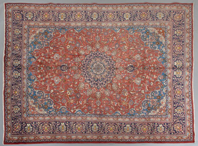 Persian Antique Meshad Carpet, 10' 1 x 13': Persian Antique Meshad Carpet, 10' 1 x 13'