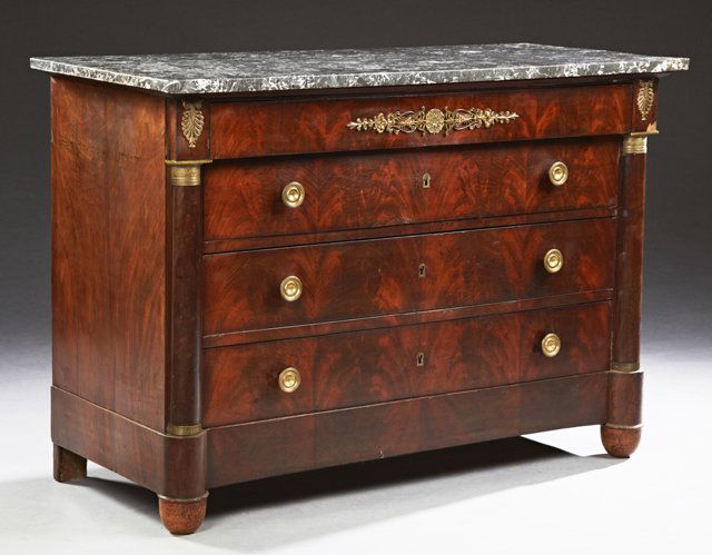 French Empire Style Ormolu Mounted Commode, 19th c., (1 of 1)