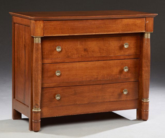 French Empire Style Carved Walnut Ormolu Mounted (1 of 1)