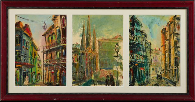 W.E. Dwyer (New Orleans), "Jackson Square," "St. Louis (1 of 1)