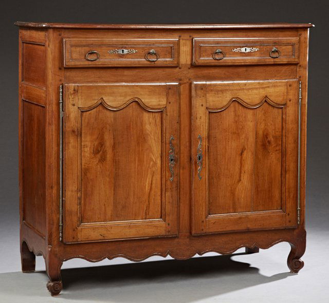 French Louis XV Style Carved Walnut Sideboard, c. 1850, (1 of 1)