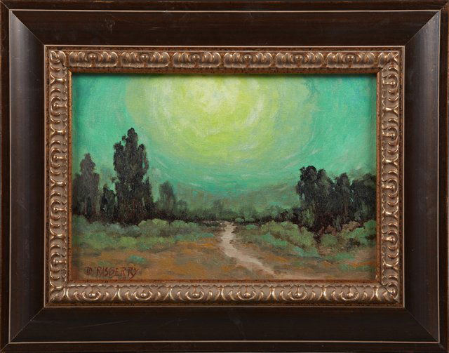 Jesse Don Rasberry (1940- ), "Sunset Over a Texas (1 of 1)