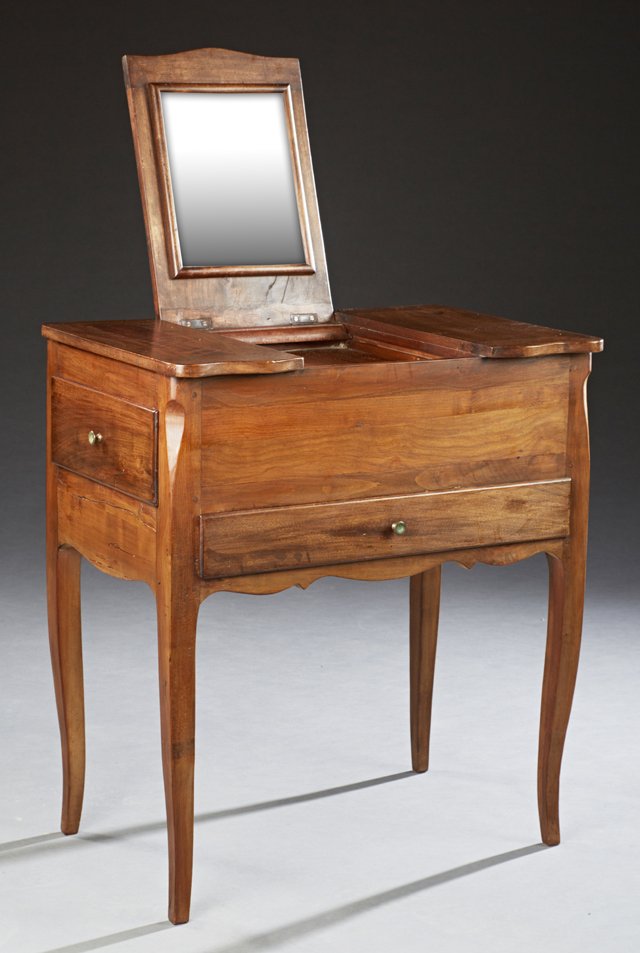 French Louis XV Style Dressing Table, c. 1900, with a (1 of 1)