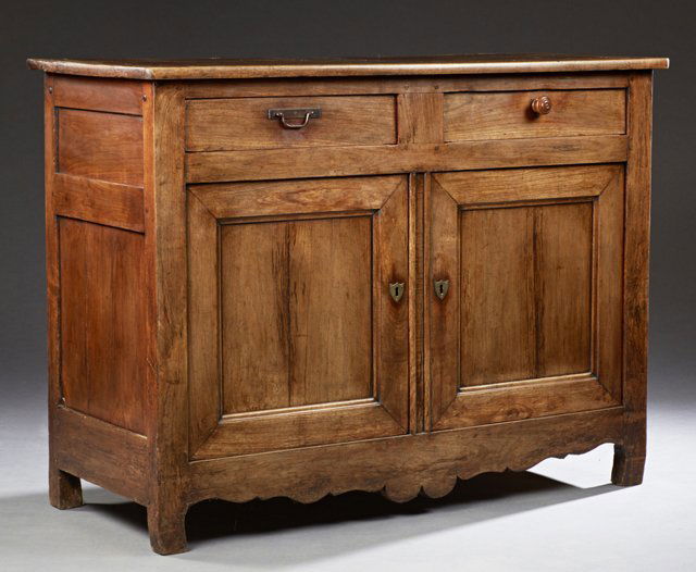 French Louis Philippe Carved Cherry Sideboard, 19th c., (1 of 1)