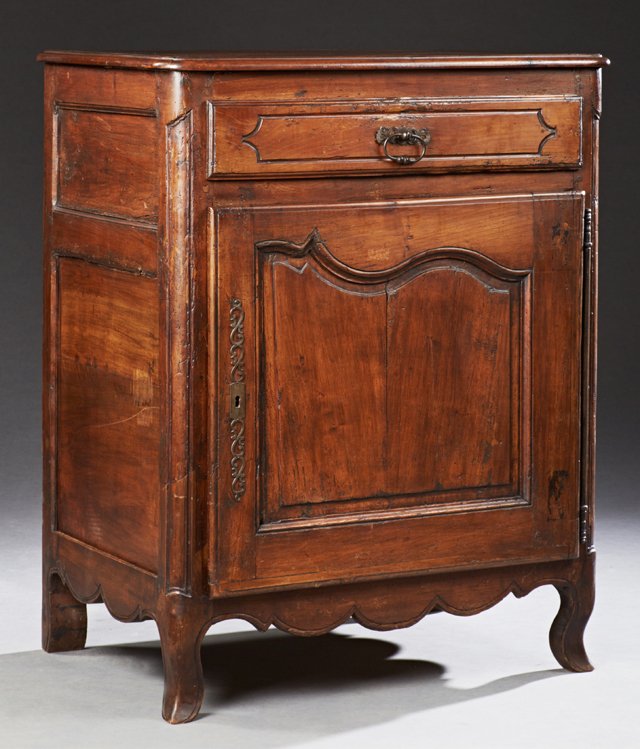 French Louis XV Style Carved Cherry Confiturier, 19th (1 of 1)