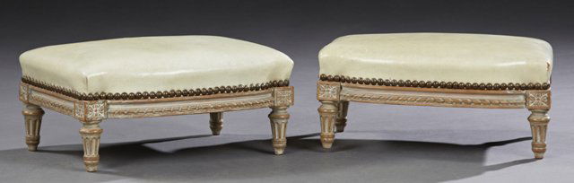 Diminutive Pair of French Louis XVI Style Beech (1 of 1)