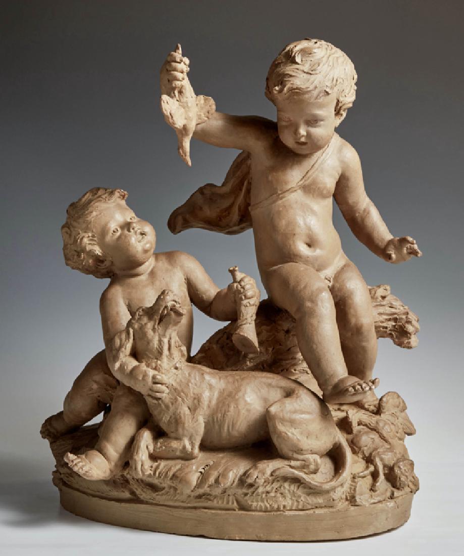 After Charles Le Brun (1619-1690), "Playful Putti with (1 of 1)