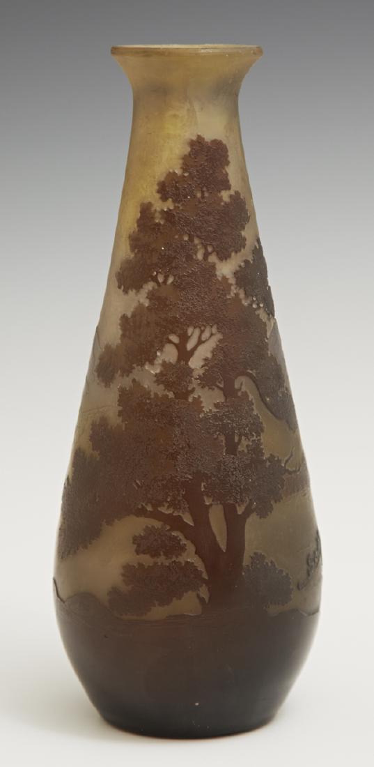 After Emile Galle (1846-1904), Cameo Style Glass Vase, (1 of 1)