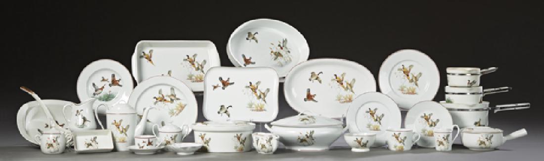 Ninety Piece Set of Porcelain Dinnerware, 20th c., by (1 of 1)
