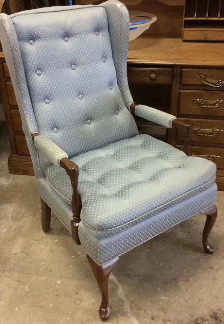 Vintage Bergere Chair , NY, USA Mahogany pad feet slim (1 of 6)