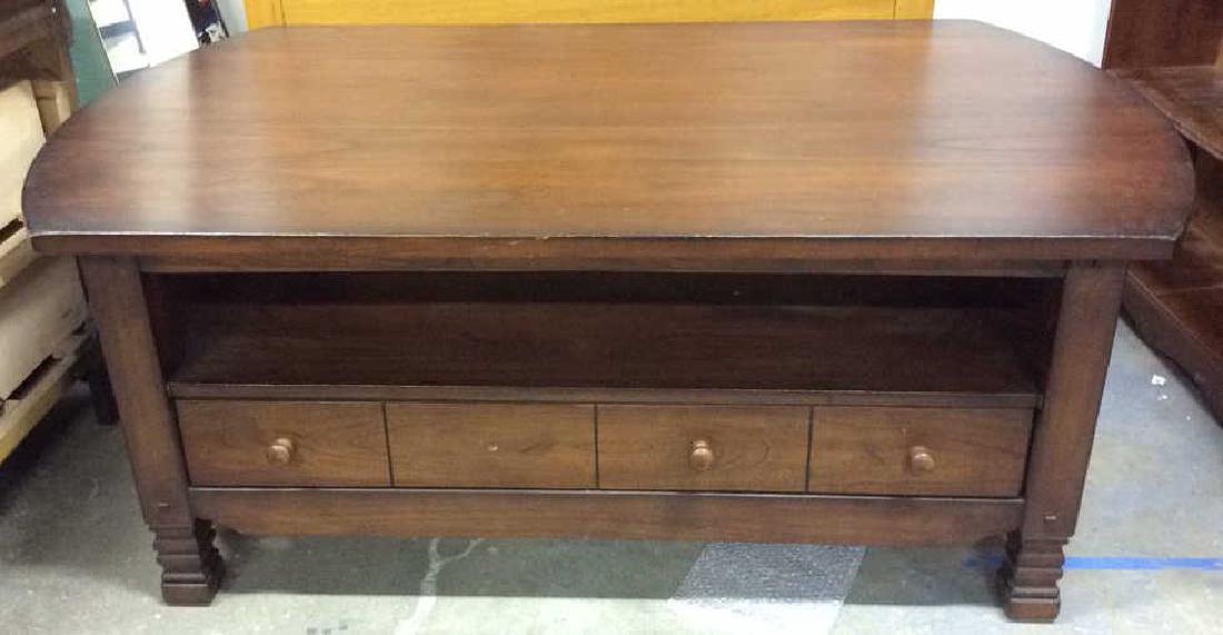 Vintage Mahogany Coffee Table Coffee table low table (1 of 5)