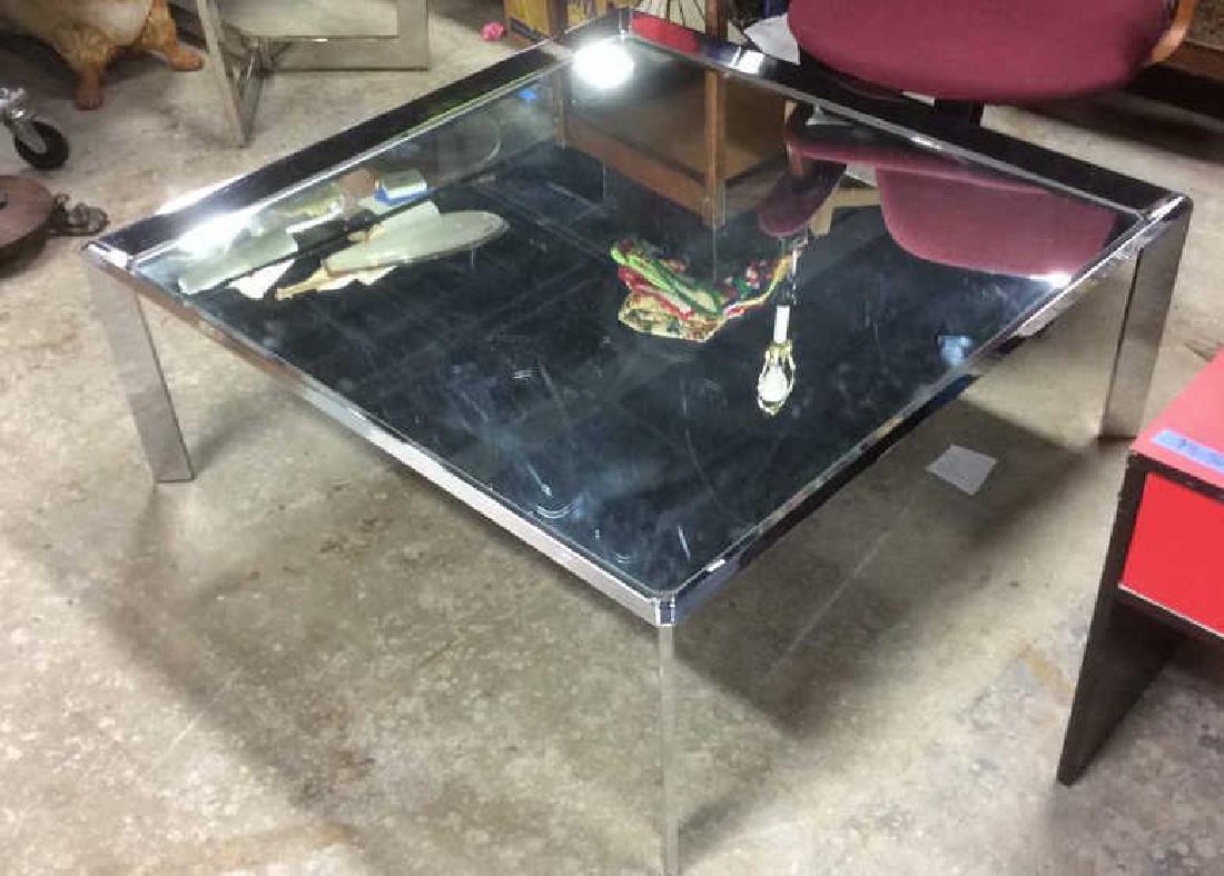 Chrome and Mirror Coffee Table Coffee table, low table, (1 of 10)