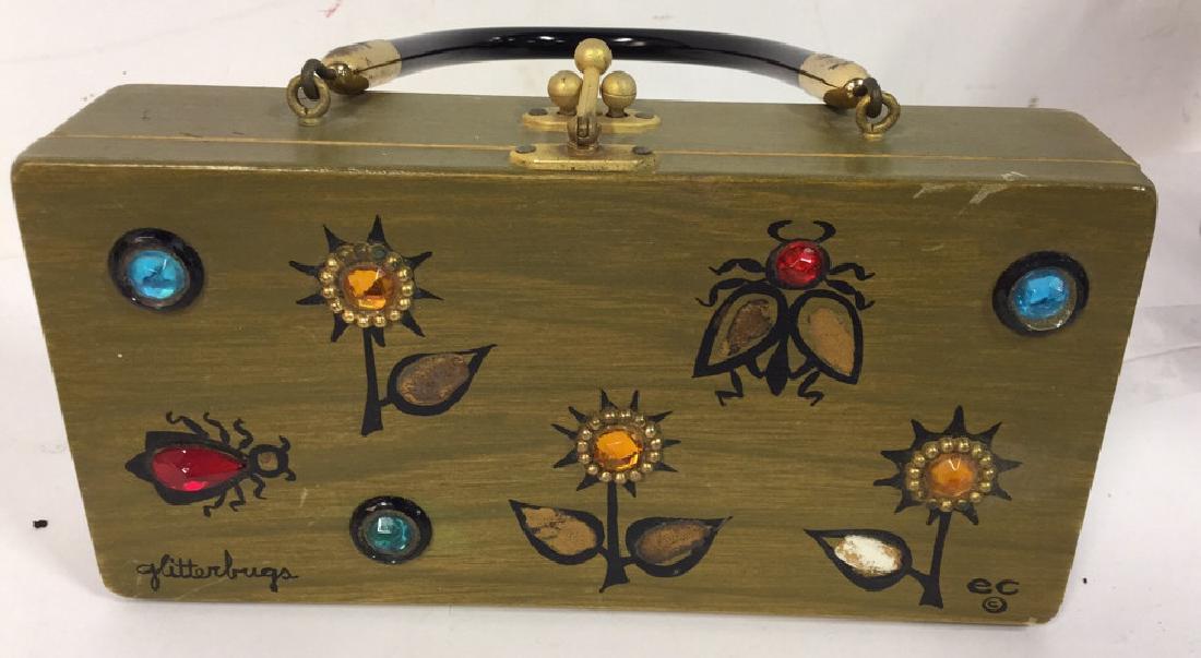 Vintage Box Handbag By Enid Collins Vintage wooden box (1 of 10)