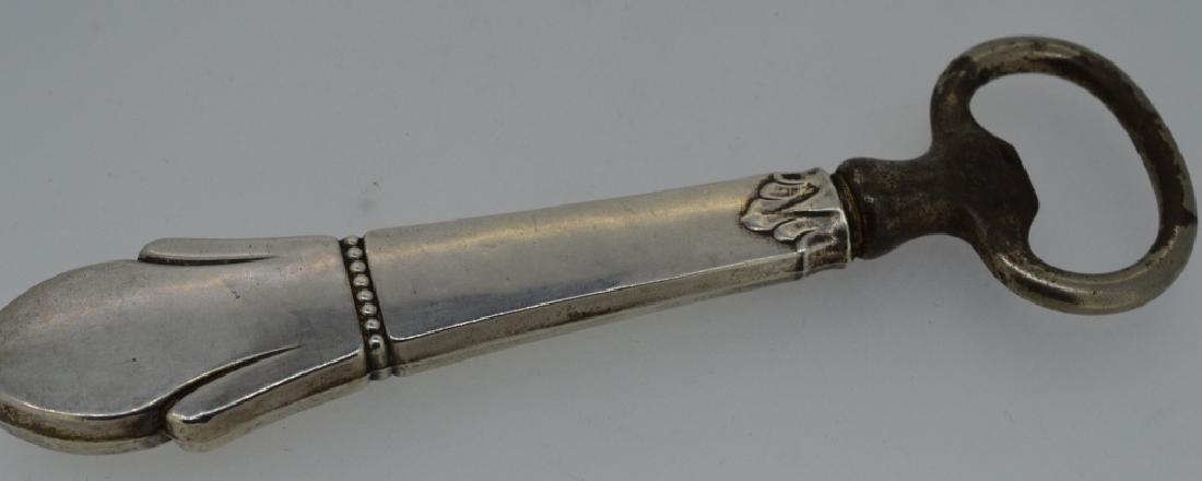 Vintage Sterling Handle Bottle Opener Measures 6 1/2" (1 of 3)