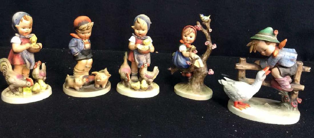 Group 5 Goebels Marked Germany Figurines Group lot of 5 (1 of 10)