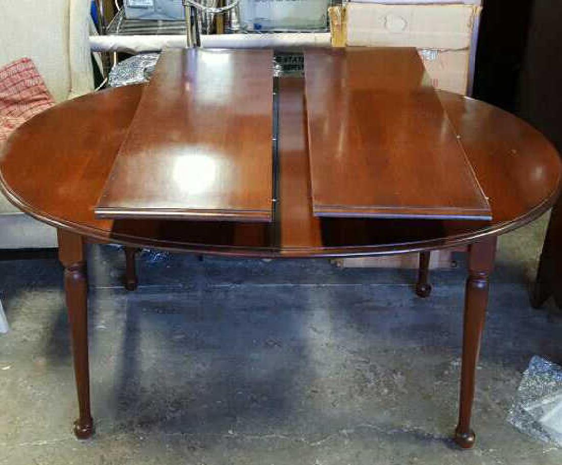 Mahogany Oval Dining Room Table Mahogany Oval Dining (1 of 9)