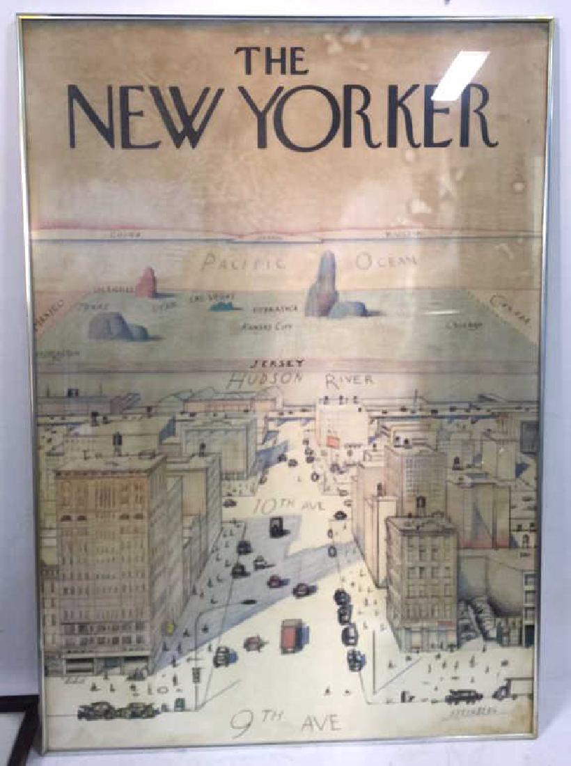 Saul Steinberg New Yorker Framed Poster (1 of 7)