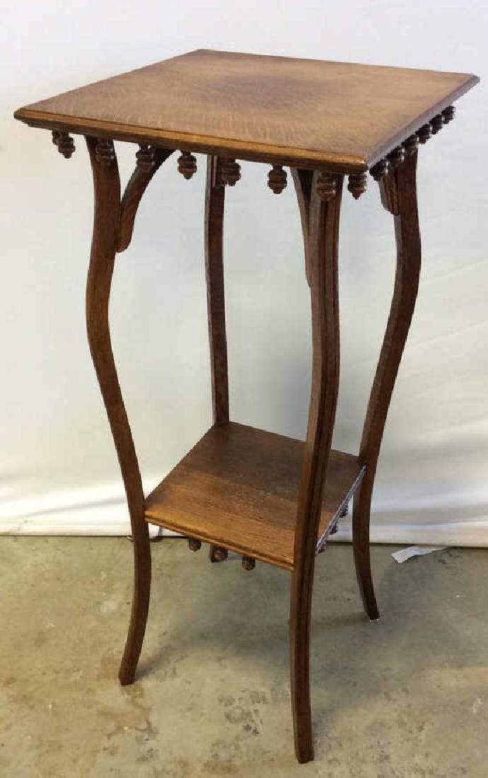 East Lake Style Display Table Stand Plant Stand, side (1 of 8)