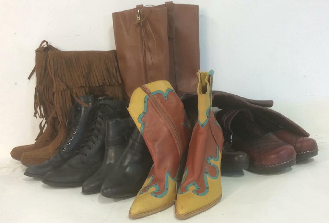 Group of Women's Boots Shoes Lot of 7 pair Women's (1 of 8)