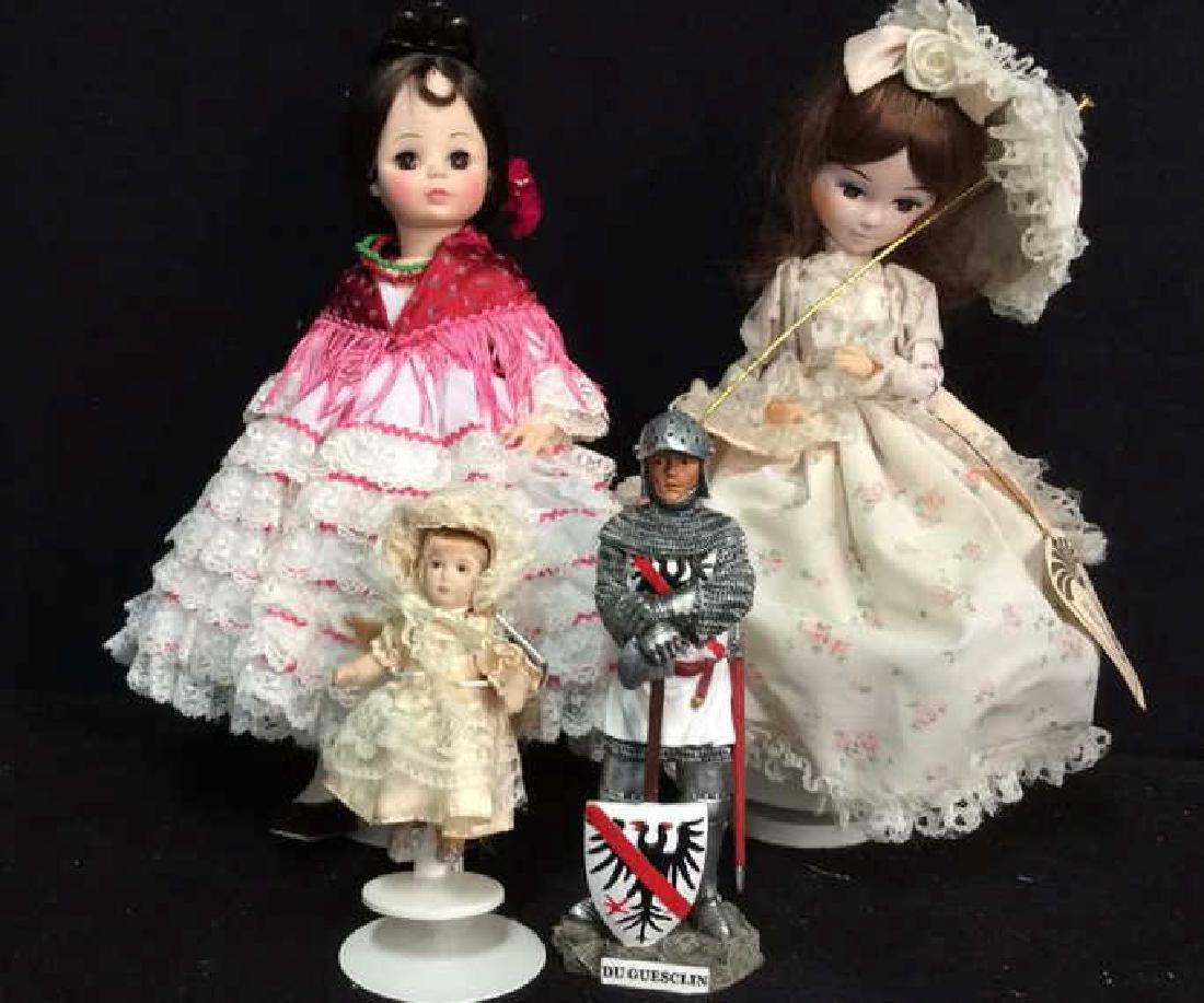 2 Porcelain Dolls 2 figurines Lot includes ornately (1 of 10)