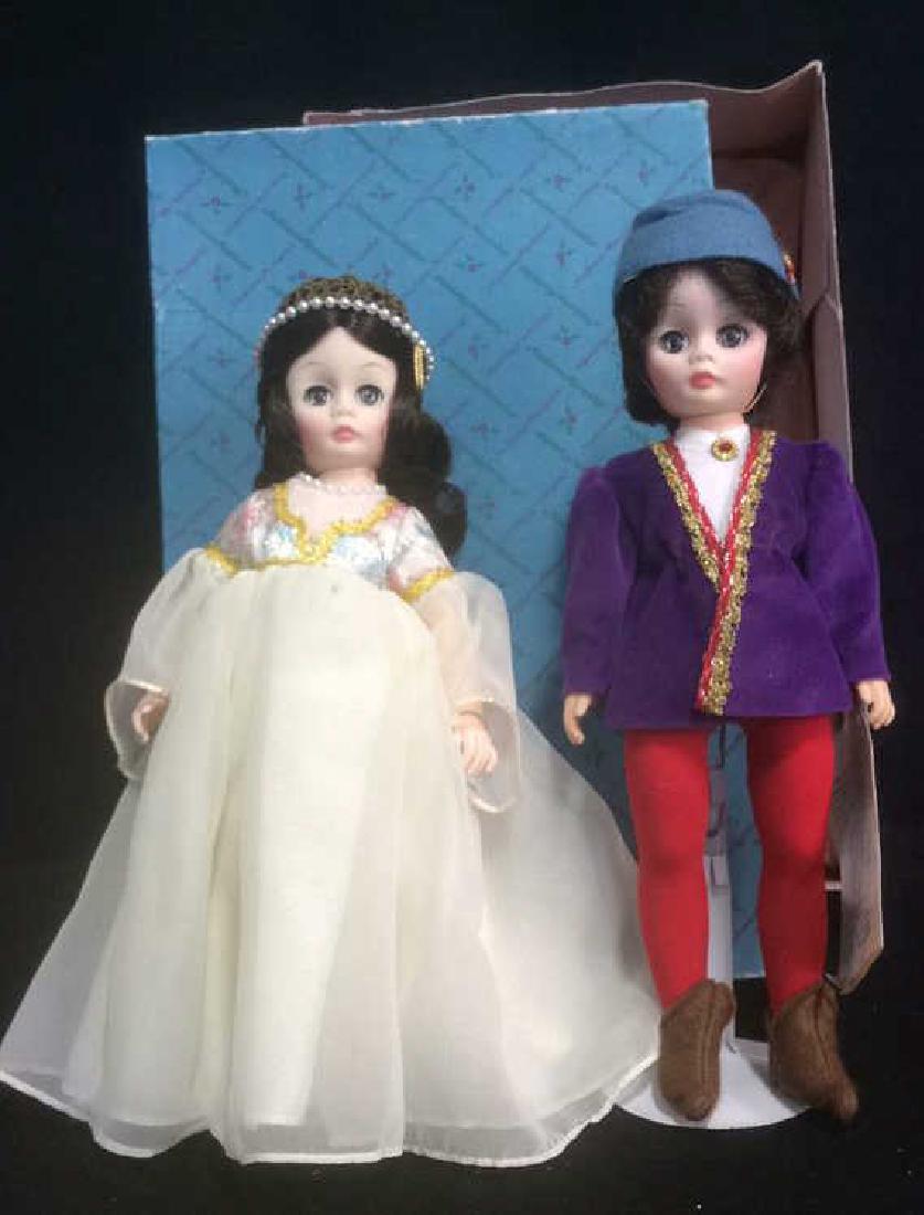 Pair Porcelain Romeo and Juliet Dolls Pair of porcelain (1 of 9)