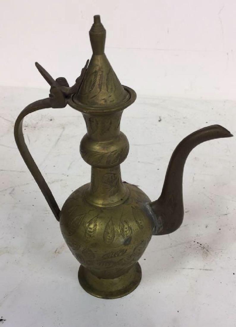 Vintage Sarna Brass India Teapot Vintage teapot marked (1 of 7)