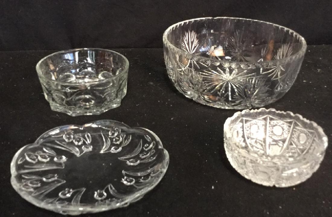 Group Lot Crystal and Glass 1 cut crystal Waterford (1 of 10)