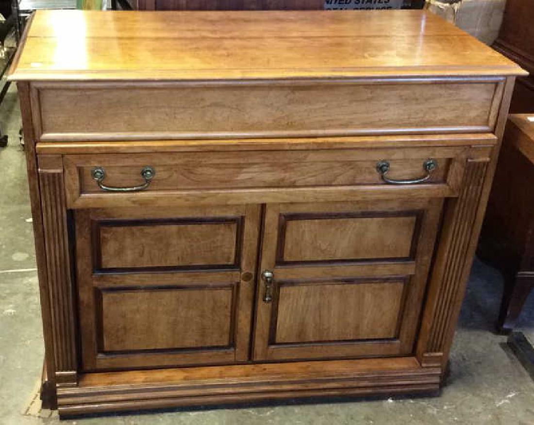 Transforming Side Board to Dining table Double Door (1 of 8)