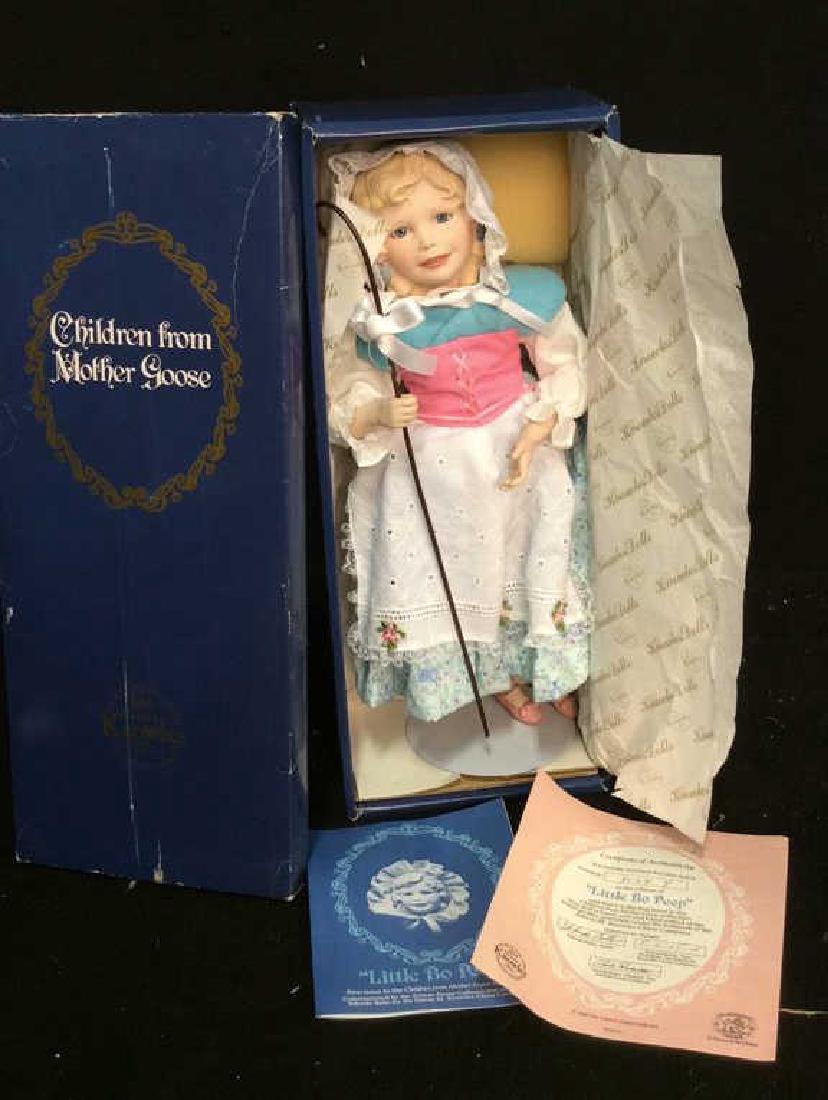 Edwin Knowles Porcelain Bi Peep Doll with Box (1 of 9)