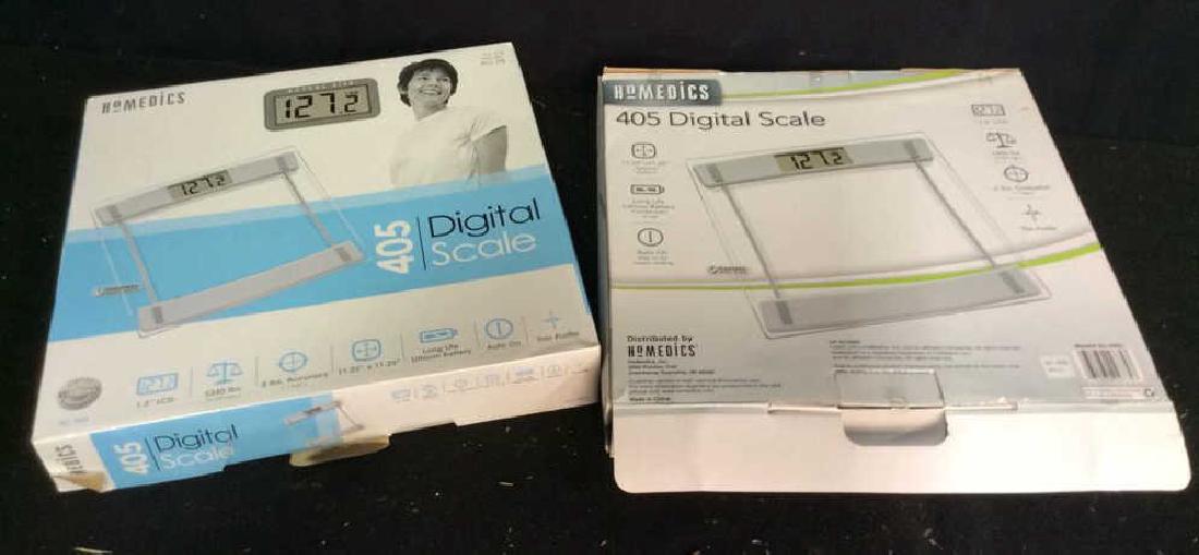 2 Digital Scales with boxes Both from Homedics, one (1 of 5)