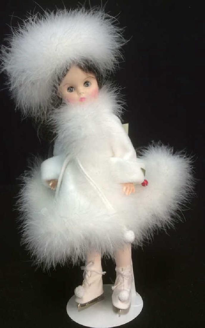 Vintage Doll The Victorian Skater Limited Edition 1984: 1984 'The Victorian Skater' doll by Bea Skydell of Royal House of Dolls. Has clsable eyelids. Comes with a box. Measures approx 16 inches. Doll Figurine Collectible