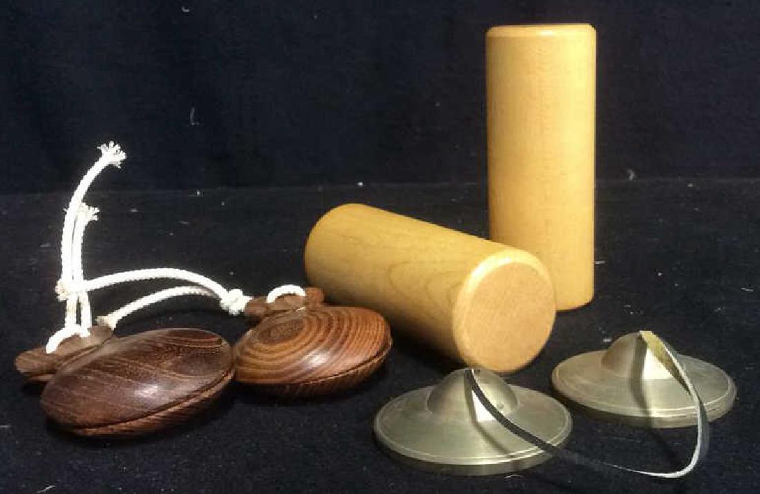 Group Lot of Musical Hand Percussion Instruments (1 of 6)