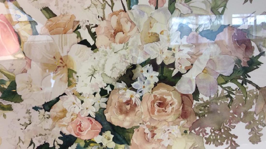 Signed Framed Floral Still Life (1 of 8)