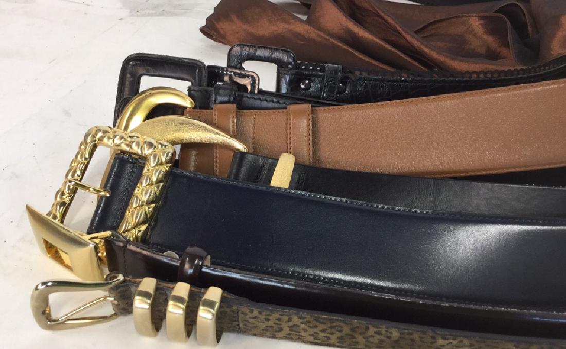 Group Lot Of Vintage Ladies Belts (1 of 8)