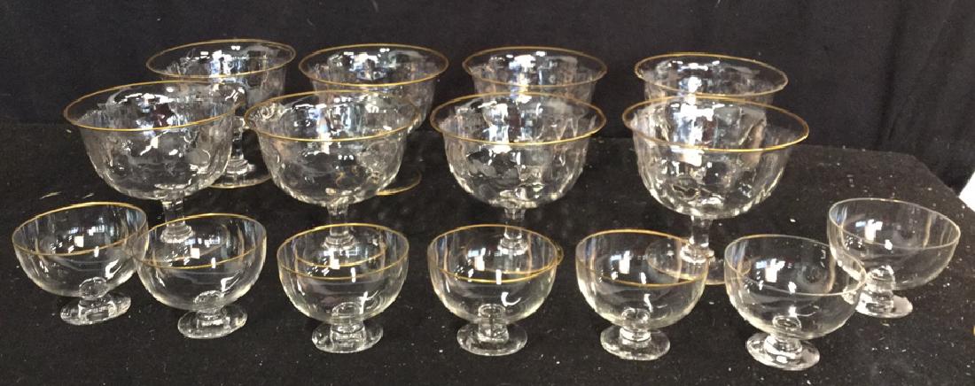30 Piece Set Of Crystal Bowls (1 of 8)