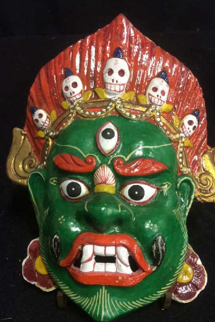 Hand Painted Face Mask Wall Art (1 of 4)