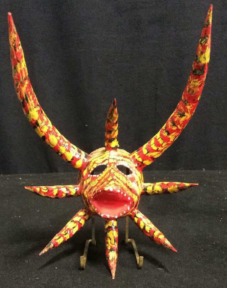 Hand Painted Face Mask Wall Art (1 of 7)