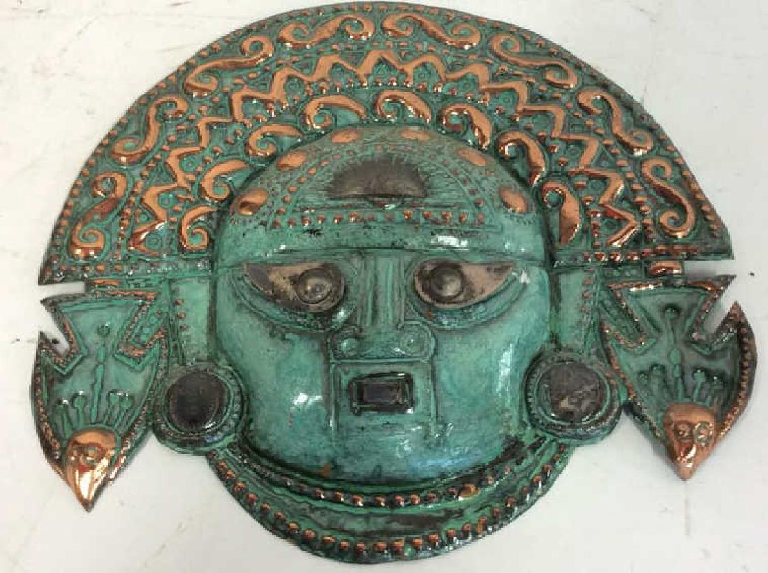 Copper Metal Far East Face Mask (1 of 7)
