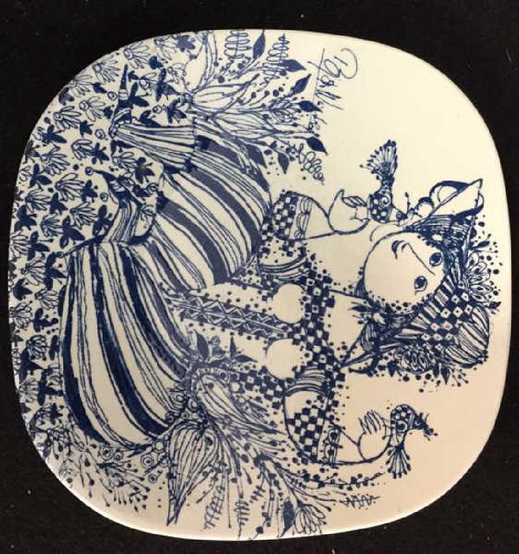 Decorative Signed Plate Bjorn Wiinblad (1 of 6)