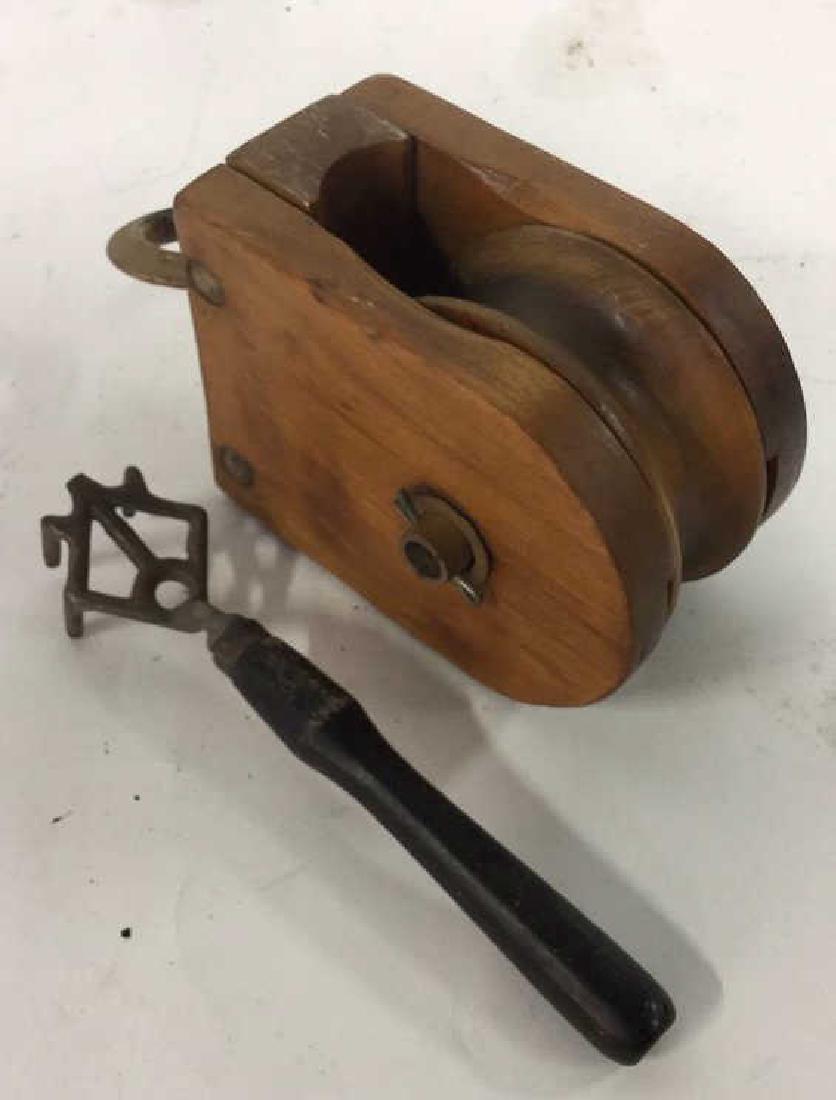 Group Lot of Vintage Wood Metal Tools (1 of 10)