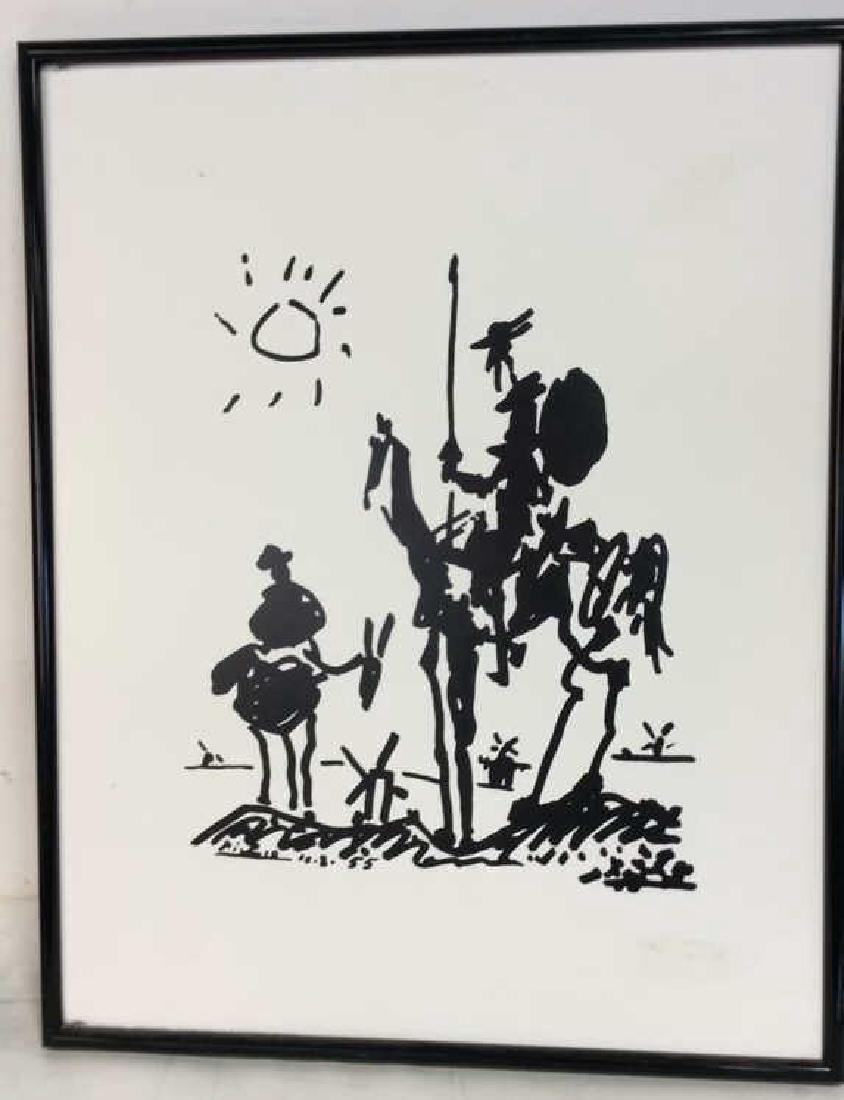 Framed Picasso Don Quixote Print (1 of 8)