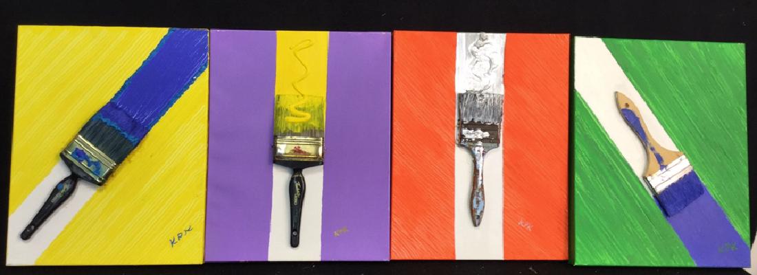 Petitti 4 Contemporary Mixed Media On Canvas Mixed (1 of 10)