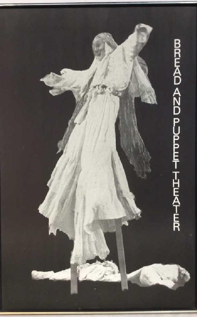 Vintage Black and White Theater Poster Silver leafed (1 of 9)