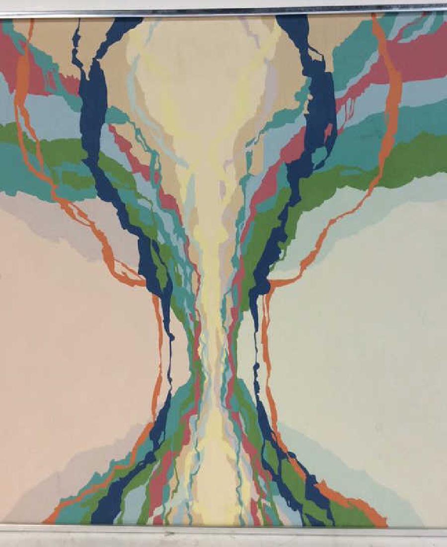 Shannon, 1974, Abstract Painting on Canvas Signed (1 of 9)