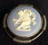 Wedgewood Medallion Set in Sterling Silver Pin