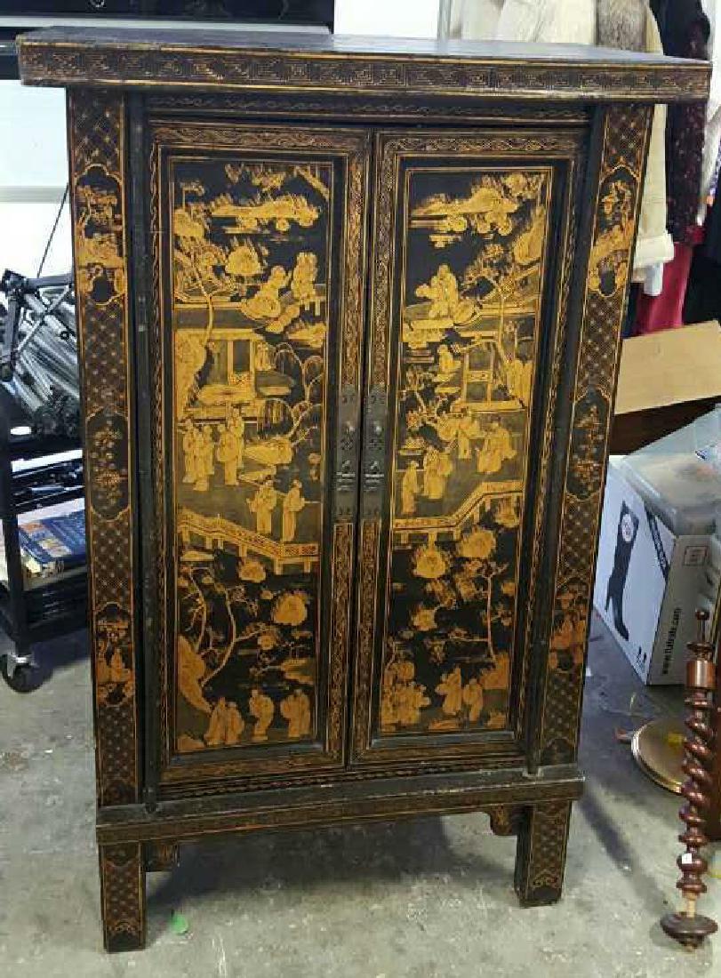 Painted Asian Cupboard (1 of 10)