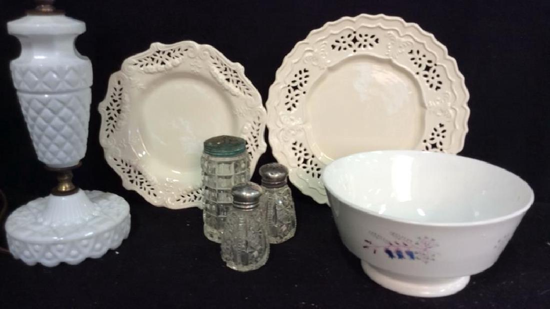 Vintage Group  Royal Cream ware, cut glass, more (1 of 9)
