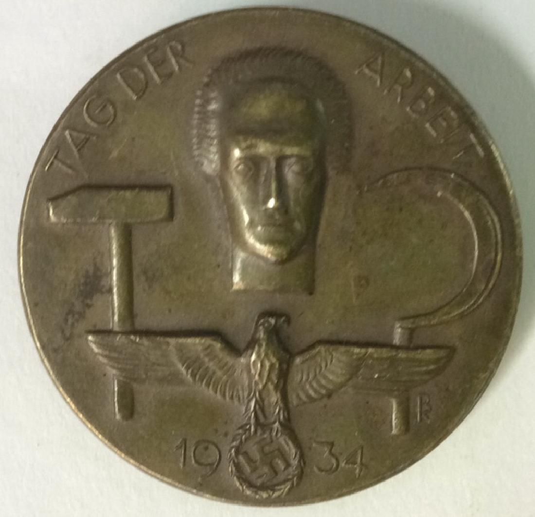 Group Lot 2 WWII Artifact Coin Pins (1 of 8)